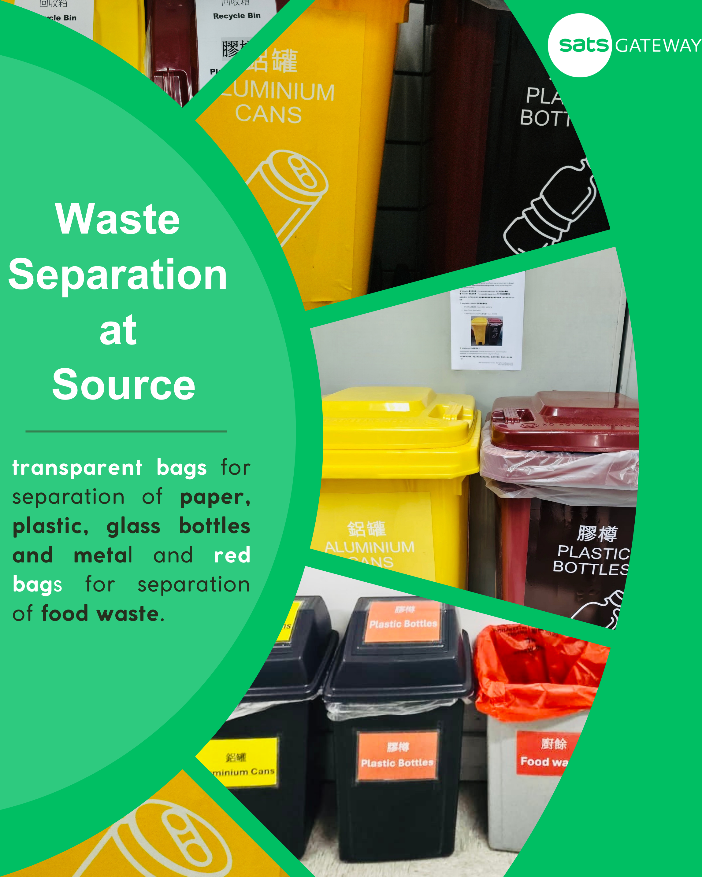 SATS HK Implements Source Separation Recycling Scheme for Waste Sorting ...